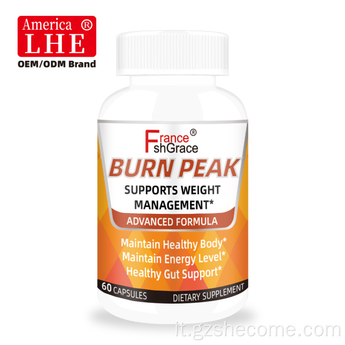 Capsule Shecome Burn Peak per il controllo del peso